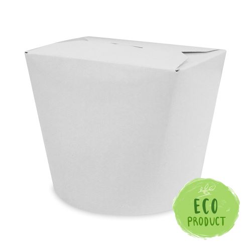 Food box (PAP/PE) bílý 750ml/26oz [50 ks]