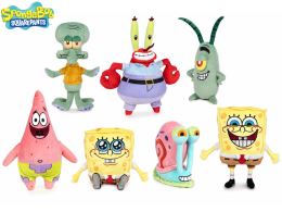 SpongeBob postavy plyšové 30cm 7druhů 0m+