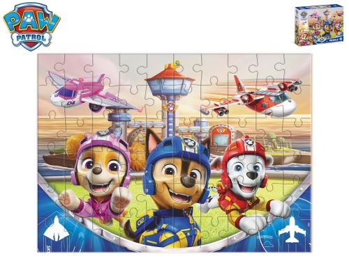 Paw Patrol puzzle 32x23cm Piloti Adventure Bay 60dílků v krabičce