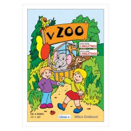 Omalovánka A4 Litera - V Zoo (malujeme s angličtinou)