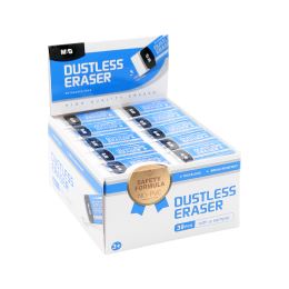 Guma M&G Dustless (bezprašná) bílá (1)