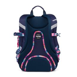 Studentský batoh + etue OXY Sport Flowers Blue (3)