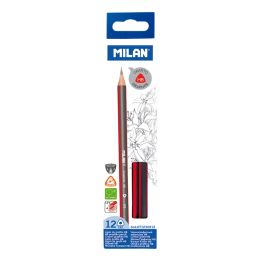 Tužka MILAN trojhranná HB
