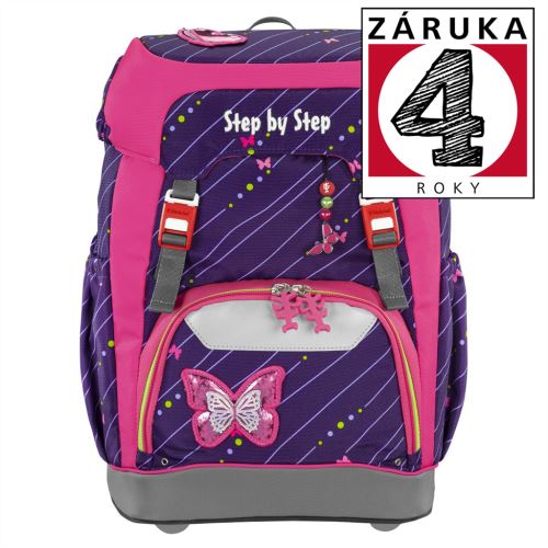 Školní taška Step by Step GRADE Třpytivý motýl