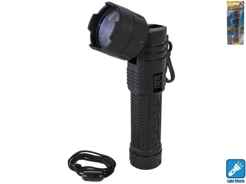 Operation Undercover svítilna 16cm s hlavicí otočnou o 90° na baterie se světlem na kartě