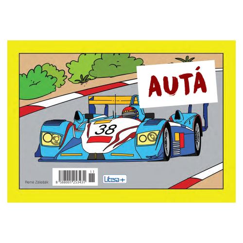 Omalovánka A5 Litera - Auta