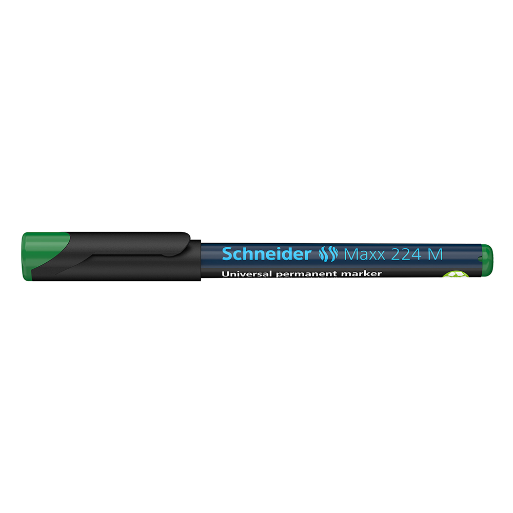 SCHNEIDER Marker Schneider Maxx 224 permanentní, hrot M - zelený
