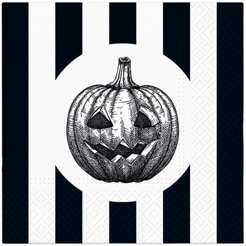 Ubrousky PAW L 33x33cm Striped pumpkin