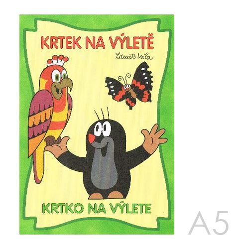 Omalovánka A5 Akim - Krtek na výletě (22352)