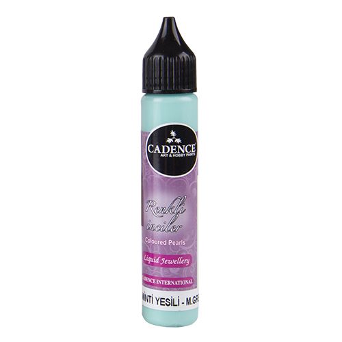 Tekuté perly CADENCE, sv.tyrkysová, 25 ml