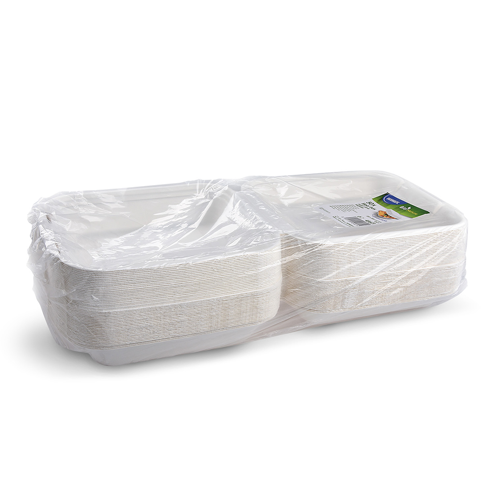 WIMEX Menu box BIO cukrová třtina 222x200x67 mm, 50 ks