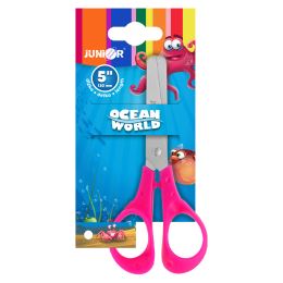 Nůžky dětské JUNIOR Ocean World 5"/13 cm pro praváky (mix /cena 1ks) (1)