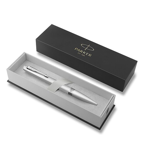 PARKER Pero kuličkové PARKER Meridian Chrome CT - modrá náplň