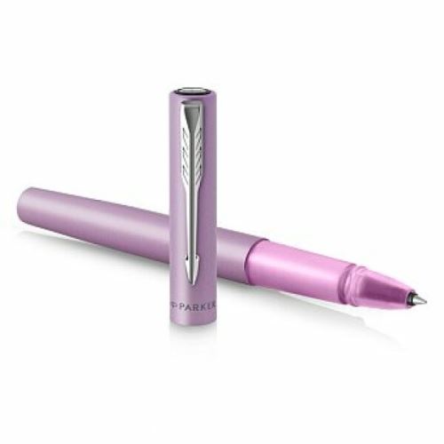 Roller Parker Vector XL Lilac, hrot F, černá náplň
