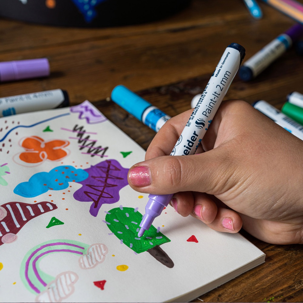 Schneider Paint-It 310 Akrylový popisovač 2 mm - Pastel růžová