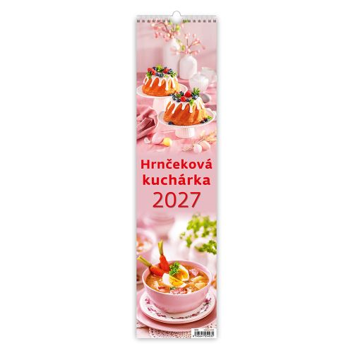 Nástěnný kalendář 2027 Hrnková kuchařka – vázanka