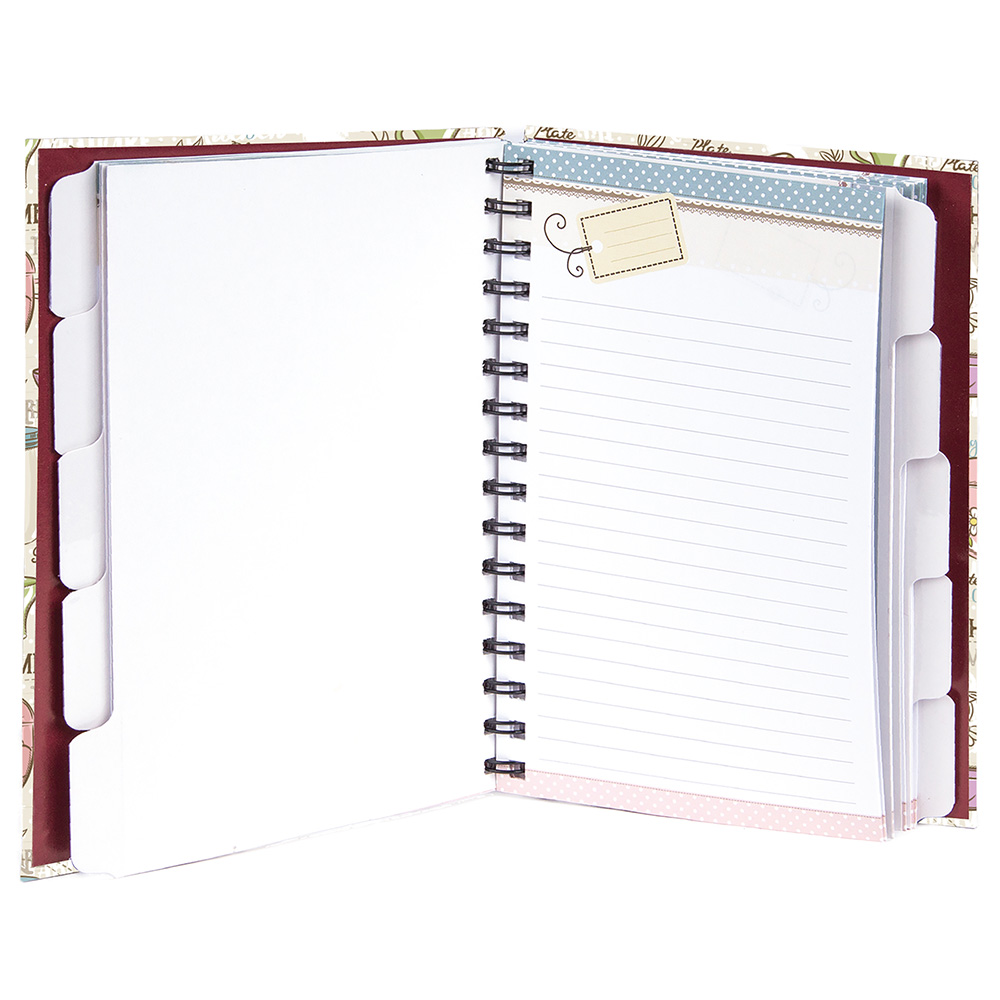 HELMA 365 Kniha receptů A5 se lžící Home Kitchen