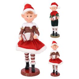 Vánoční figurka skřítka 30 cm, mix/1ks