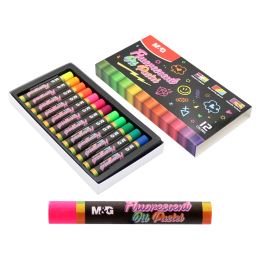 M&G Fluorescenční olejové pastely - sada 12 kusů (1)