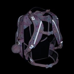 Sada školního batohu BagMaster DOPI 25 A + penál + pouzdro - Butterflies (6)