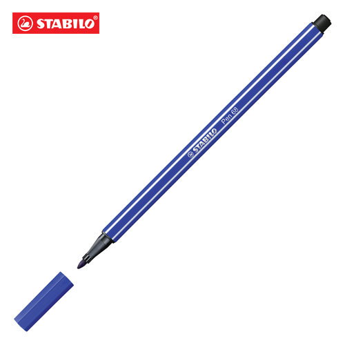 STABILO Fix vláknový STABILO Pen 68 ultramarínová modrý