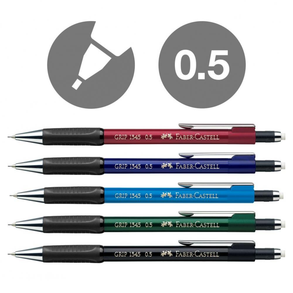 FABER-CASTELL Mechanická tužka FABER-CASTELL Grip 1345 - tmavomodrá 0,5 mm