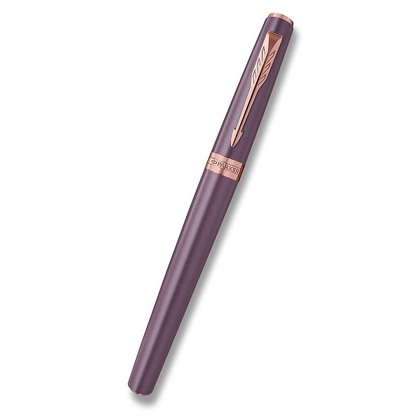 PARKER Roller PARKER Meridian Purple PGT, hrot F - černá náplň