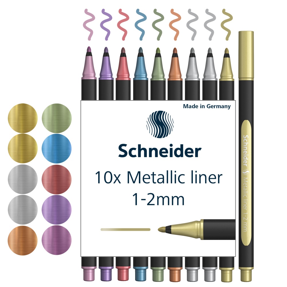 Marker Schneider Paint-It 020 Metallic, hrot 1-2 mm