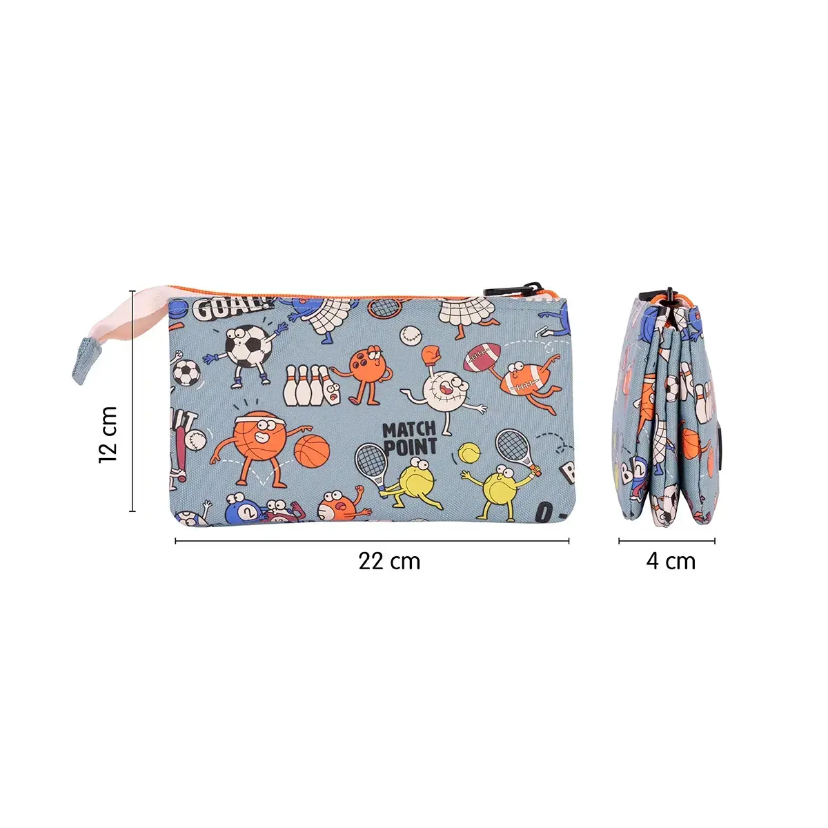 Pouzdro na pera MILAN 5-kapesní - séria Sports