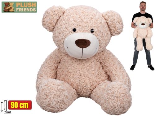 Plush Friends medvěd plyšový 90cm béžový 0m+