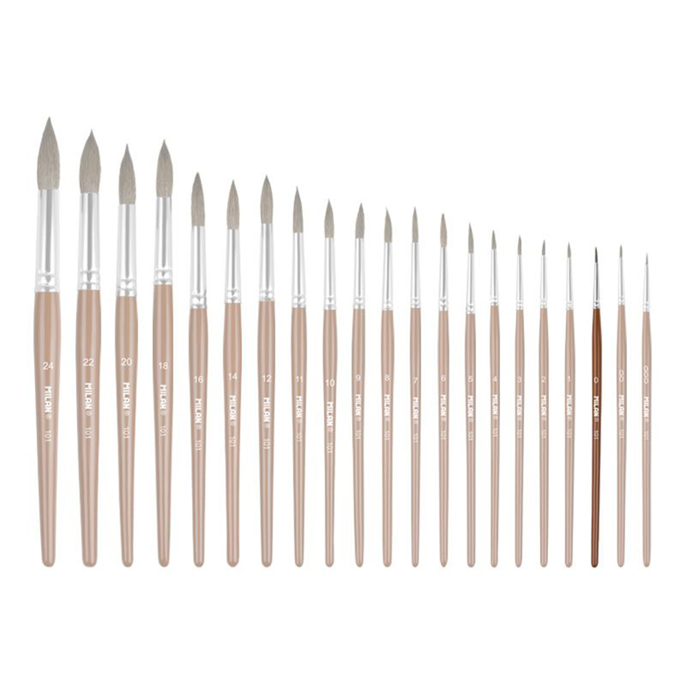 MILAN Štetec gulatý MILAN č.0 - 101