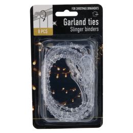 Pásky na uchycení vánočních girland 315 mm (8 ks) (1)