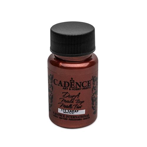 Farba akrylová Cadence D.Metalic, vínová, 50 ml