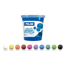 Plastelína MILAN Soft Dough základní barvy - sada 10 ks (2)