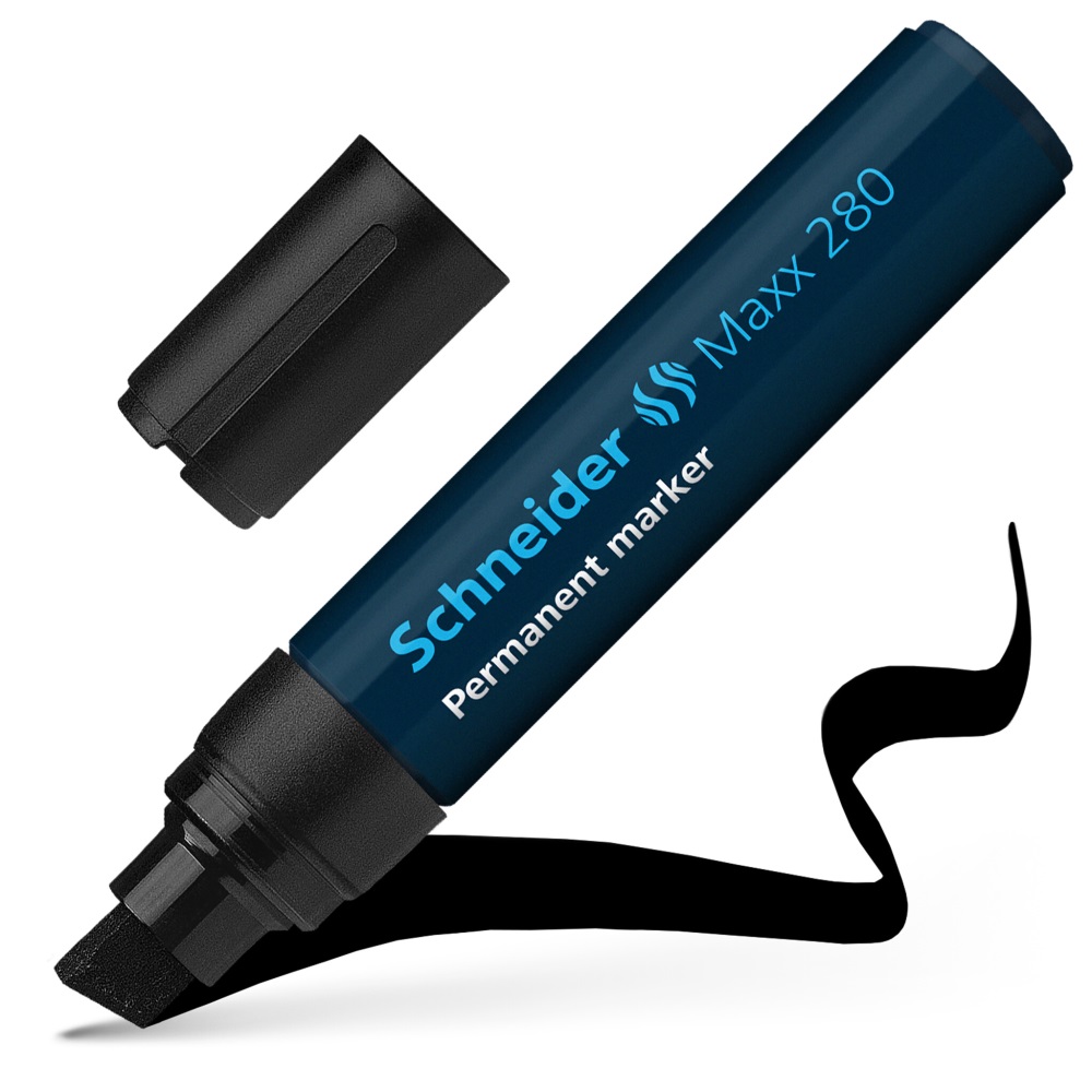 Marker Schneider Maxx 280 permanentní - černý
