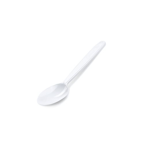 Kávová lžička (PP) znovu použitelná bílá 13cm [50 ks]
