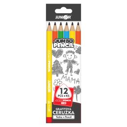 Tužka grafitová JUNIOR JUMBO PENCIL trojhranná  2B (č.1) /1ks (1)