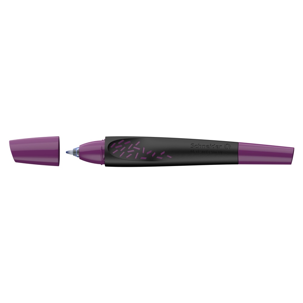 SCHNEIDER Roller bombičkový Schneider Breeze Black-berry - modrá náplň