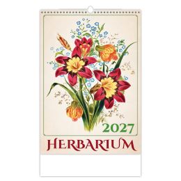 Nástěnný kalendář 2027 Herbarium