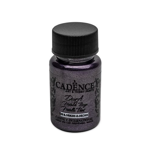 Farba akrylová Cadence D.Metalic, tm. fialová,50ml