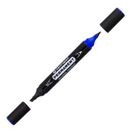 Popisovač CENTROPEN 1666 oboustranný - modrý