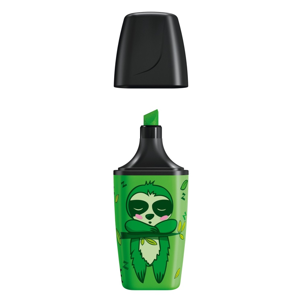 Zvýrazňovač STABILO BOSS MINI Animal Vibes - zelený