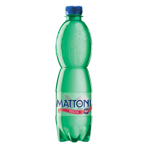 Minerální voda Mattoni - perlivá 0,5l bal./12 ks