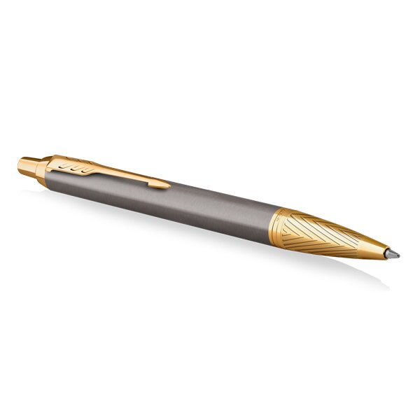 PARKER Kuličkové pero PARKER IM Premium Arrow GT + šedý zápisník