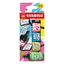 Zvýrazňovač STABILO BOSS MINI by Snooze One - sada 5 ks Zvýrazňovač STABILO BOSS MINI by Snooze One - sada 5 ks