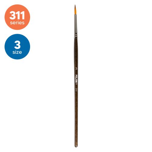 Štětec kulatý MILAN č. 2 3-311
