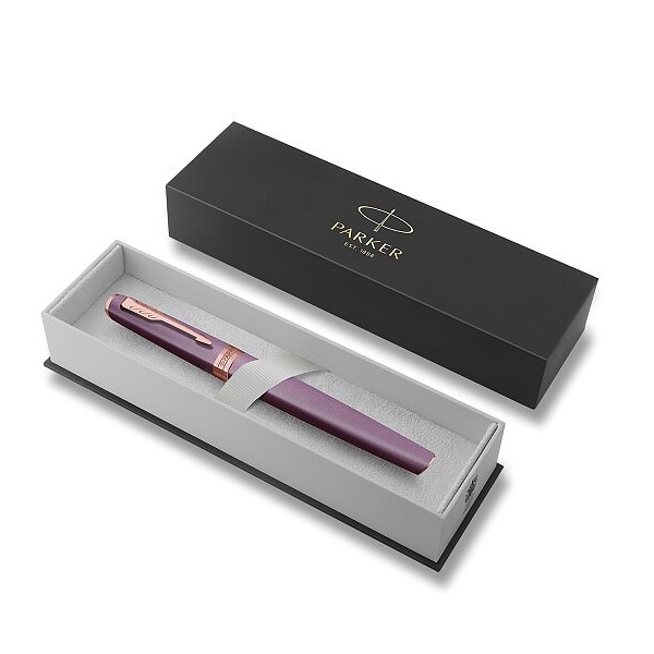 Pero plnicí PARKER Meridian Purple PGT, hrot F