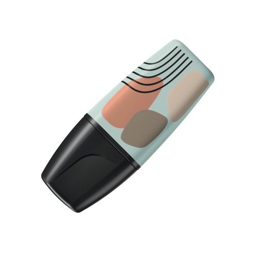 Zvýrazňovač - STABILO BOSS MINI Naturevibes - zemitá zelená
