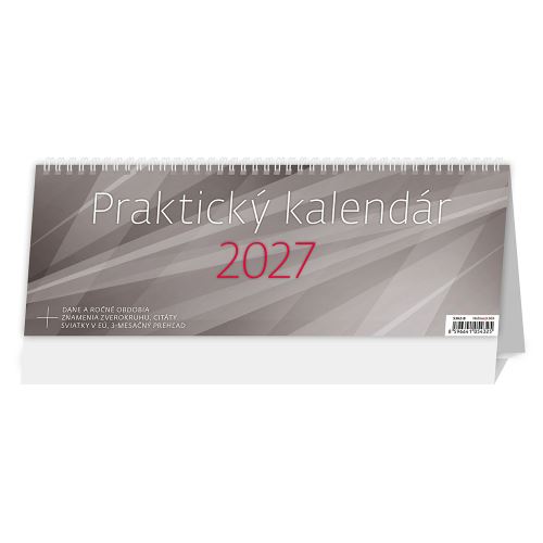 Stolní kalendář 2027 Praktický kalendář (office)