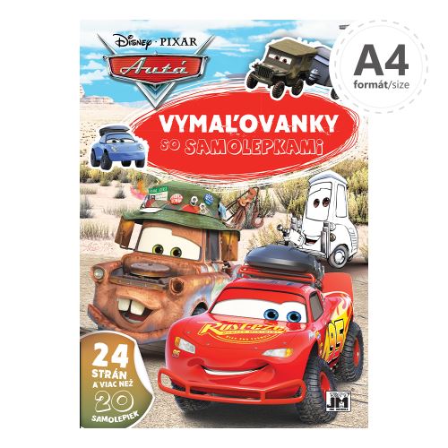 Omalovánka JM A4 Lábkova patrola + samolepky